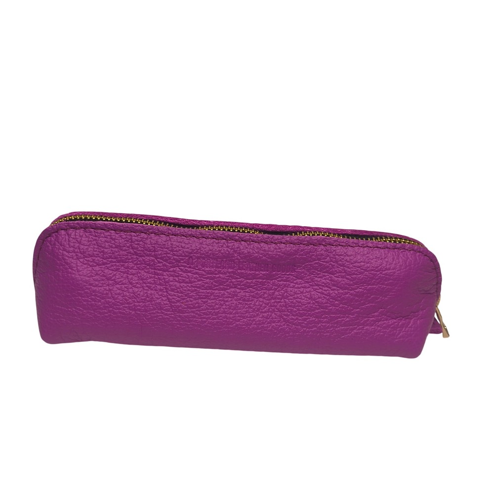 NWT Portland Leather Goods Sidekick Pouch Cattleya Pink Purple New